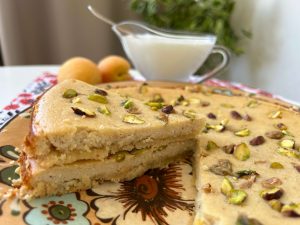 Перський любовний пиріг з фісташками