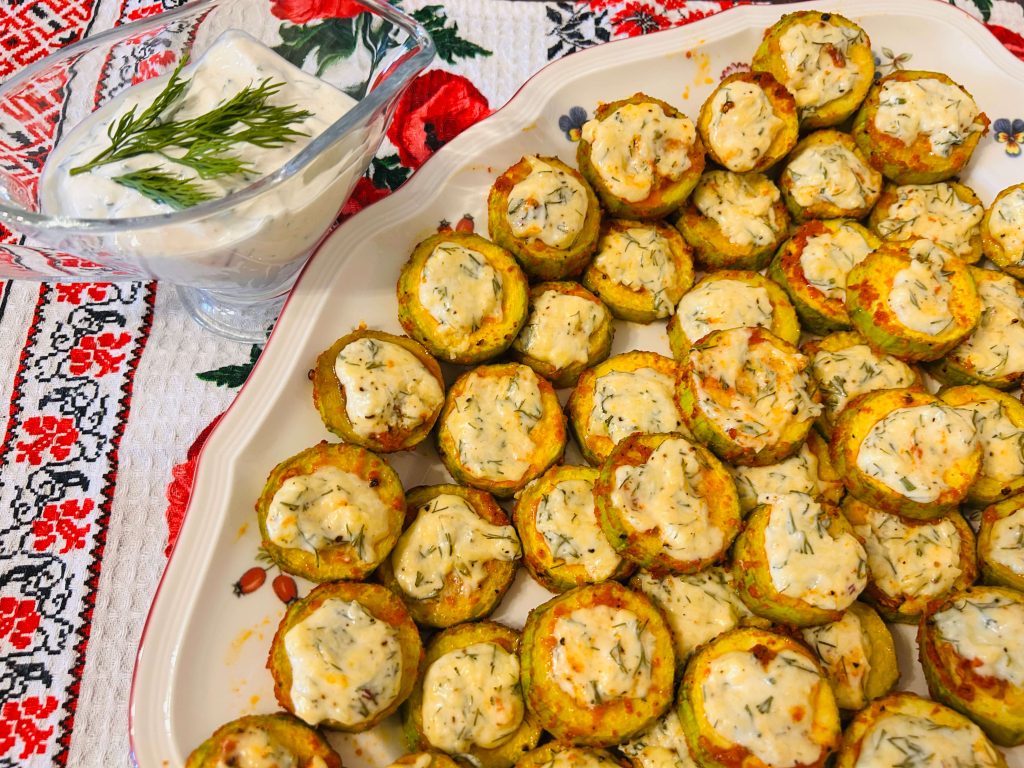 Zucchini mit geräuchertem Paprika