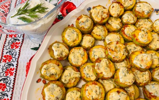 Zucchini mit geräuchertem Paprika